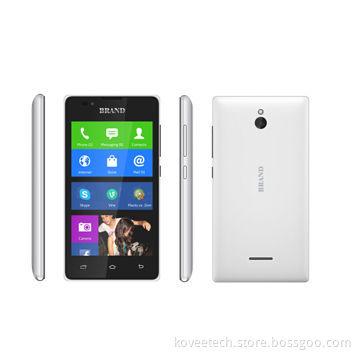 Touchscreen Mobile Phones, Cheap 4.3-inch IPS Android System SC7715, OEM Orders Welcomed